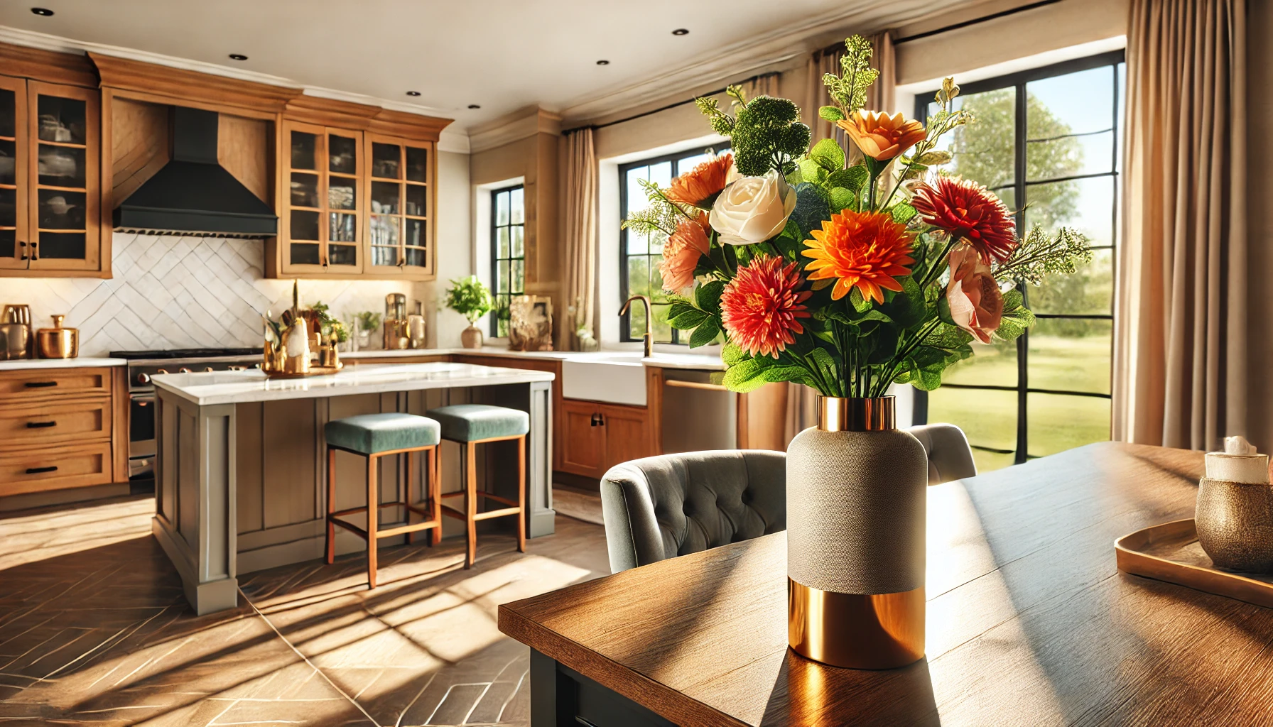 Fake Flowers for Kitchen: Budget-Friendly Style Tips