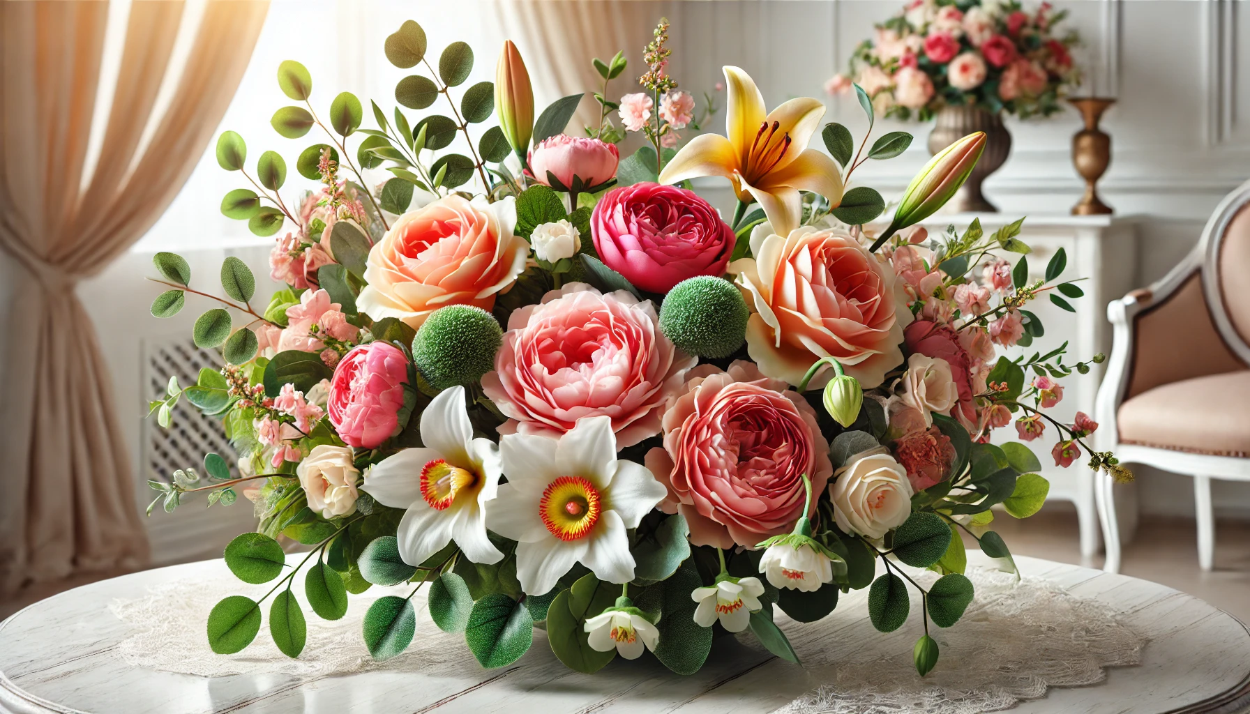 How to Mix Fresh and Faux Flowers in an Arrangement